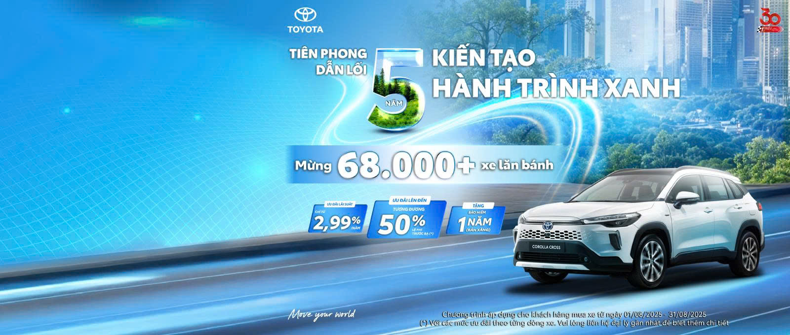 Banner Toyota event