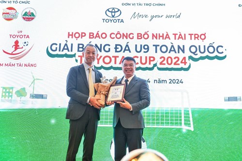 Khởi động Giải bóng đá U9 toàn quốc Toyota Cup 2024